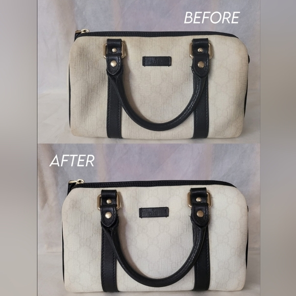 Gucci Mini GG Supreme Joy Boston Bag, Rehabbed - Picture 12 of 15